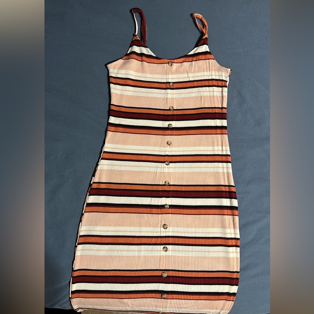 Striped cami dress